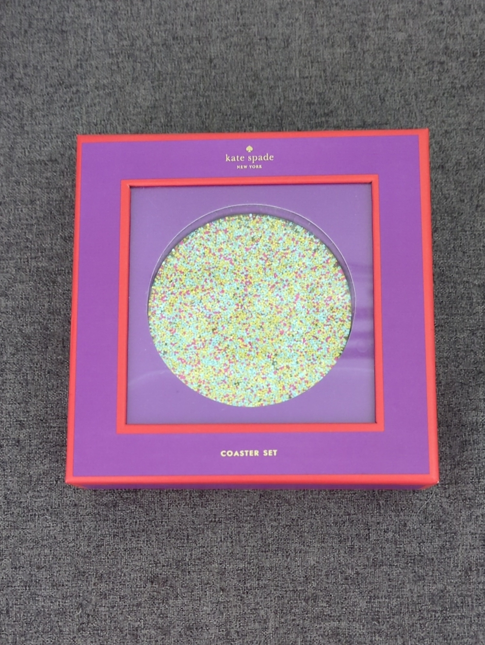 Glitter Coaster Set